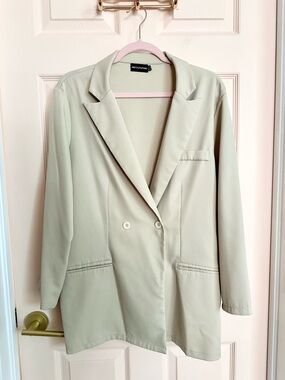 Tan pretty little thing blazer